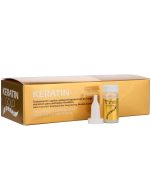 AMPOLLAS KERATIN GOLD FORMAS 10ML ( TAHE)