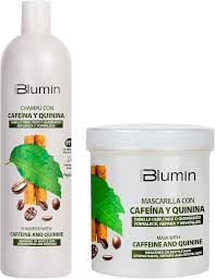 PACK CAFEÍNA Y QUININA ( CHAMPÚ 1000ML + MASCARILLA 700ML) ( TAHE BLUMIN)