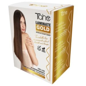 PACK LAMINATE GOLD (CHAMPÚ 300ML + MASCARILLA 300ML + CREMA PEINADO 100ML) (TAHE LAMINATE GOLD)