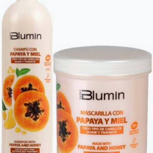 PACK PAPAYA Y MIEL ( CHAMPU 1000ML + 700ML) ( TAHE BLUMIN)
