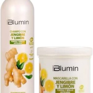 PACK JENGIBRE Y LIMÓN ( CHAMPÚ 1000ML + MASCARILLA 700ML) (TAHE BLUMIN)